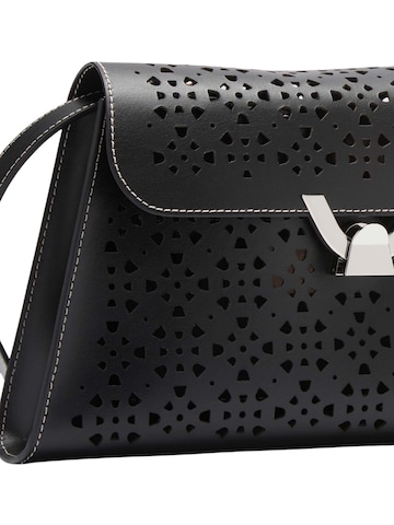 Coccinelle Shoulder Bag 'COCCINELLE DEW  MEDIUM' in Black