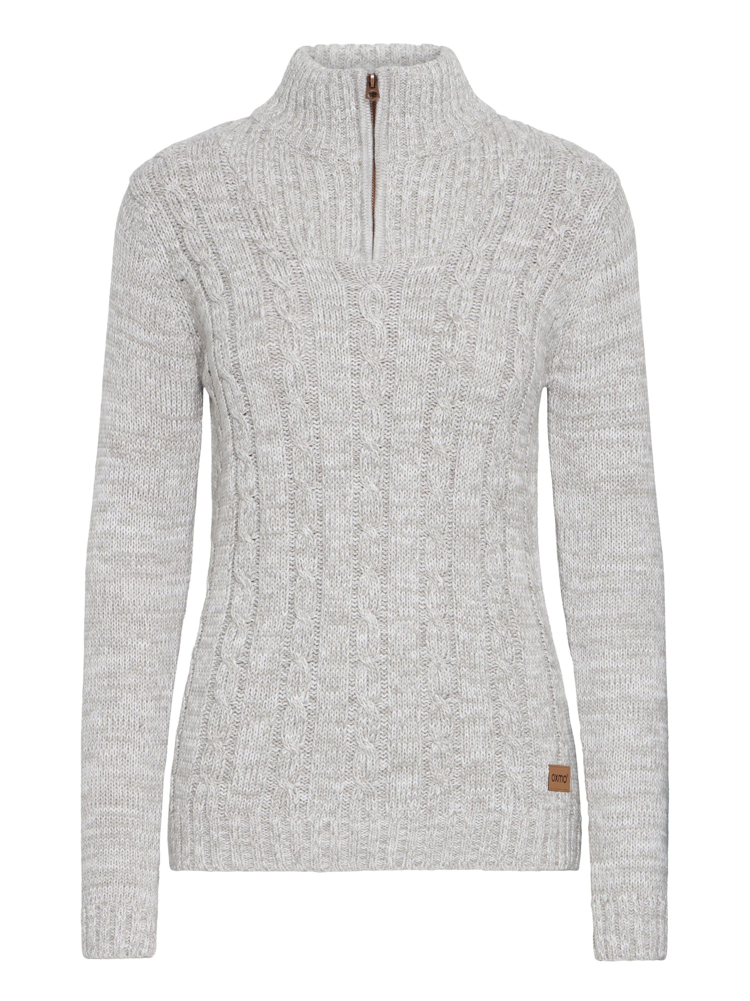 Oxmo Sweater 'Phepe' in Grey: front