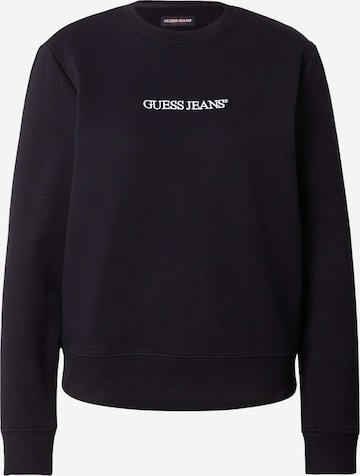 Felpa di GUESS JEANS in nero: frontale