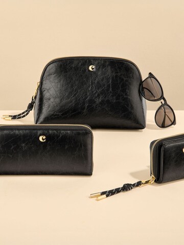 Porte-monnaies 'Card wallet with flap Philomène' Cacharel en noir