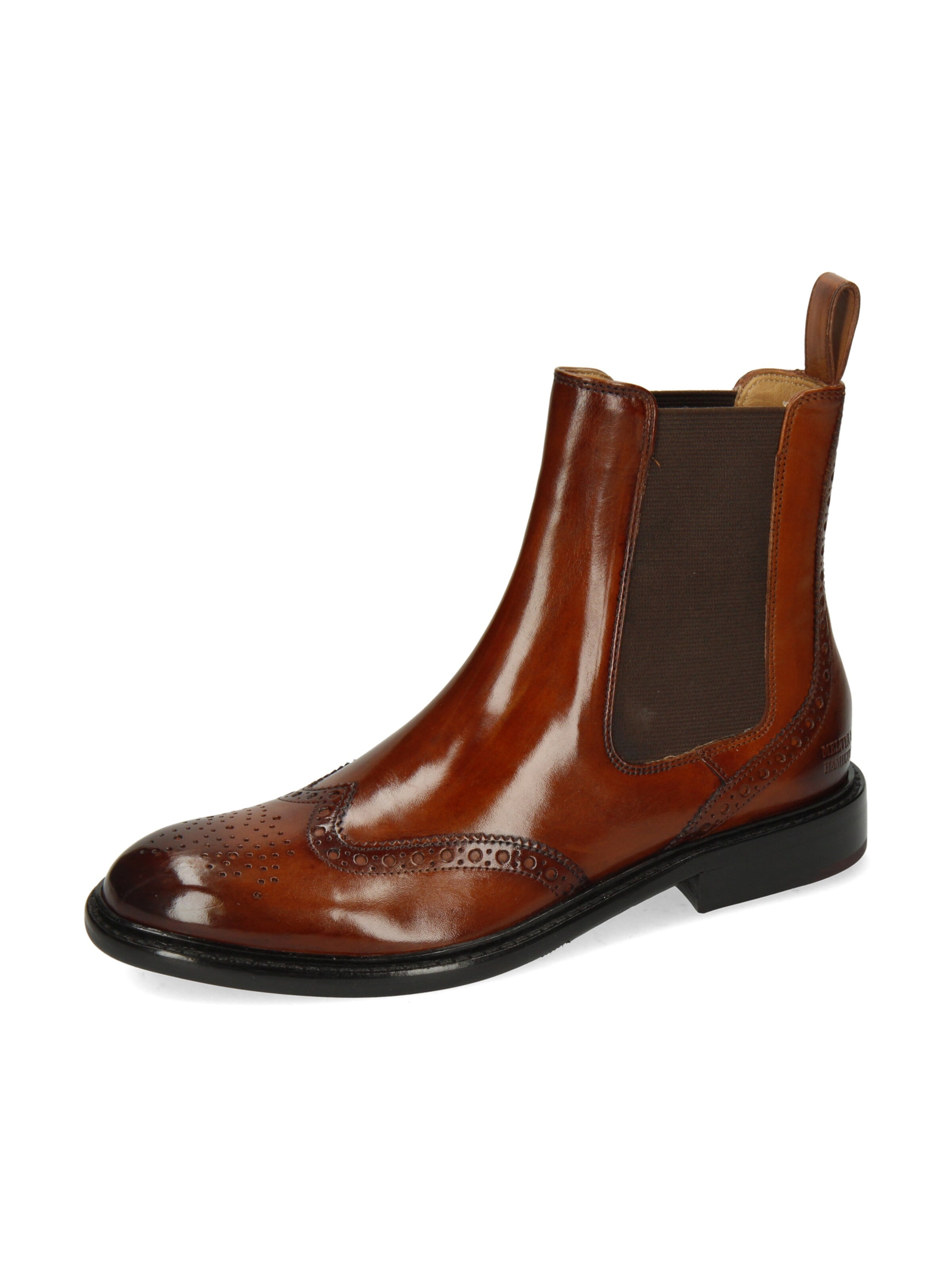 MELVIN & HAMILTON Chelsea Boots 'Sally 112' in Brown: front