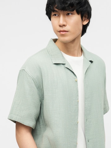 GAP Comfort Fit Πουκάμισο σε πράσινο