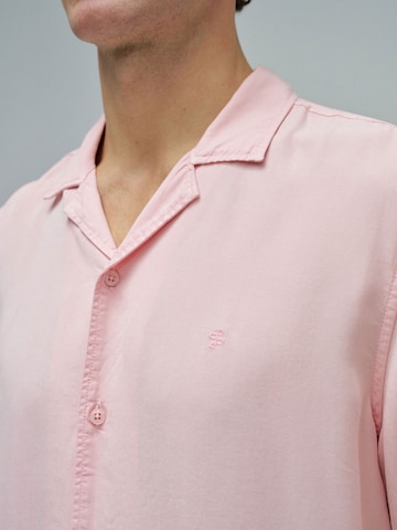 Salsa Jeans Regular Fit Hemd in Pink