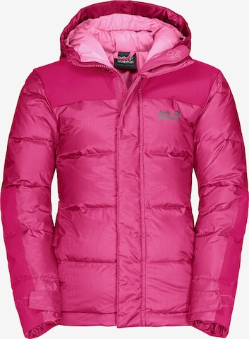 JACK WOLFSKIN Outdoor jacket 'Mount Cook' in Pink: front