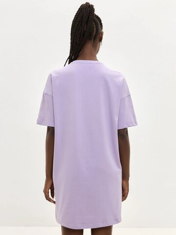 Cat e Lolette Shirt 'Spa cat' in Purple