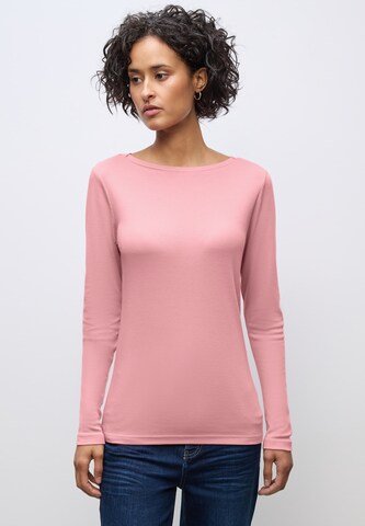 STREET ONE Shirt in Pink: front