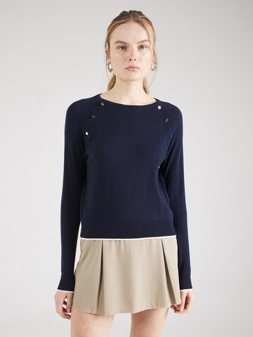 Pull-over 'ALMA' VERO MODA en bleu : devant