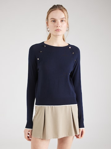 VERO MODA Sweater 'ALMA' in Blue: front