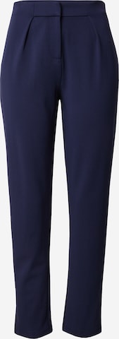 ABOUT YOU Pleat-Front Pants in Blue: front