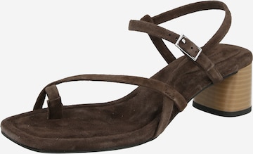 VAGABOND SHOEMAKERS Varvastossut 'EVIE' värissä ruskea: etupuoli
