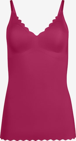 Maglietta intima 'Micro Lovers' di Skiny in rosso: frontale