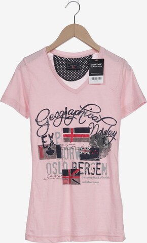Geographical Norway Top & Shirt in XXXS in Pink: front