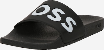 BOSS Pantofle 'Aryeh' – černá: přední strana