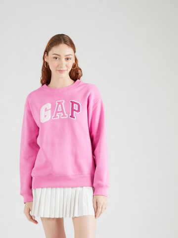 GAP Sweatshirt 'HERITAGE' in Roze