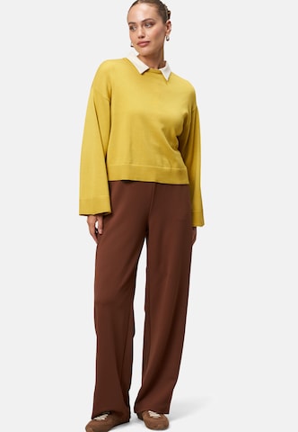 zero Flared Broek in Bruin