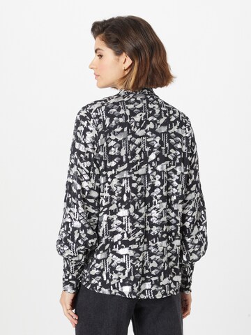 BRUUNS BAZAAR Blouse 'Geranium Ava' in Black