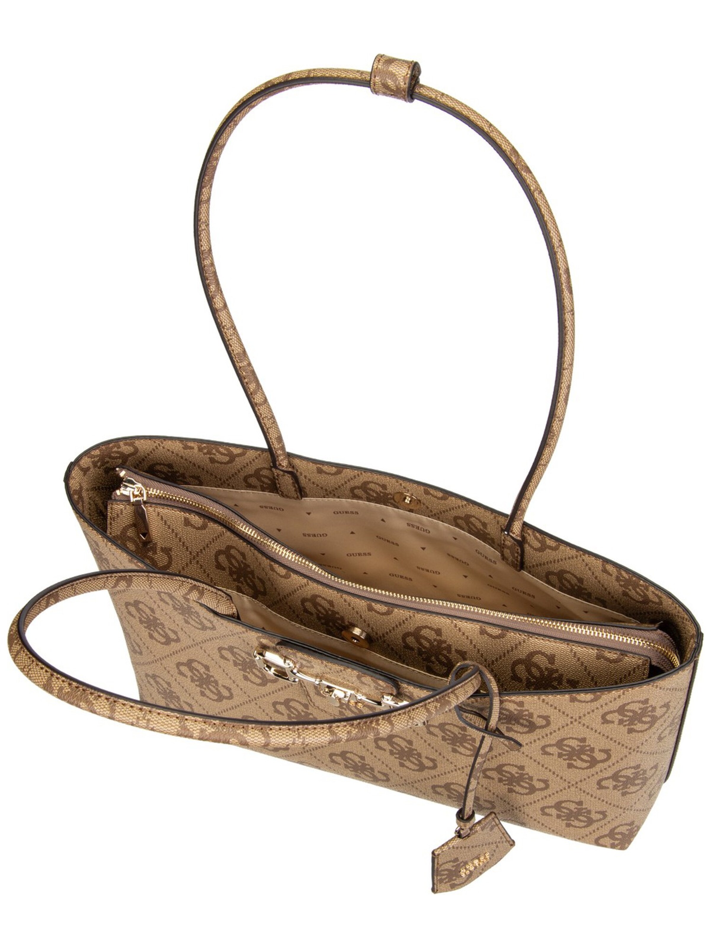 Cabas 'Janie' GUESS en marron