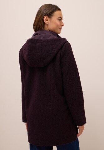 CECIL Between-Seasons Coat in Red