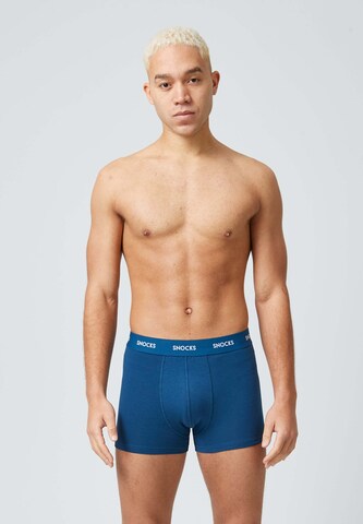 SNOCKS Boxershorts in Blau