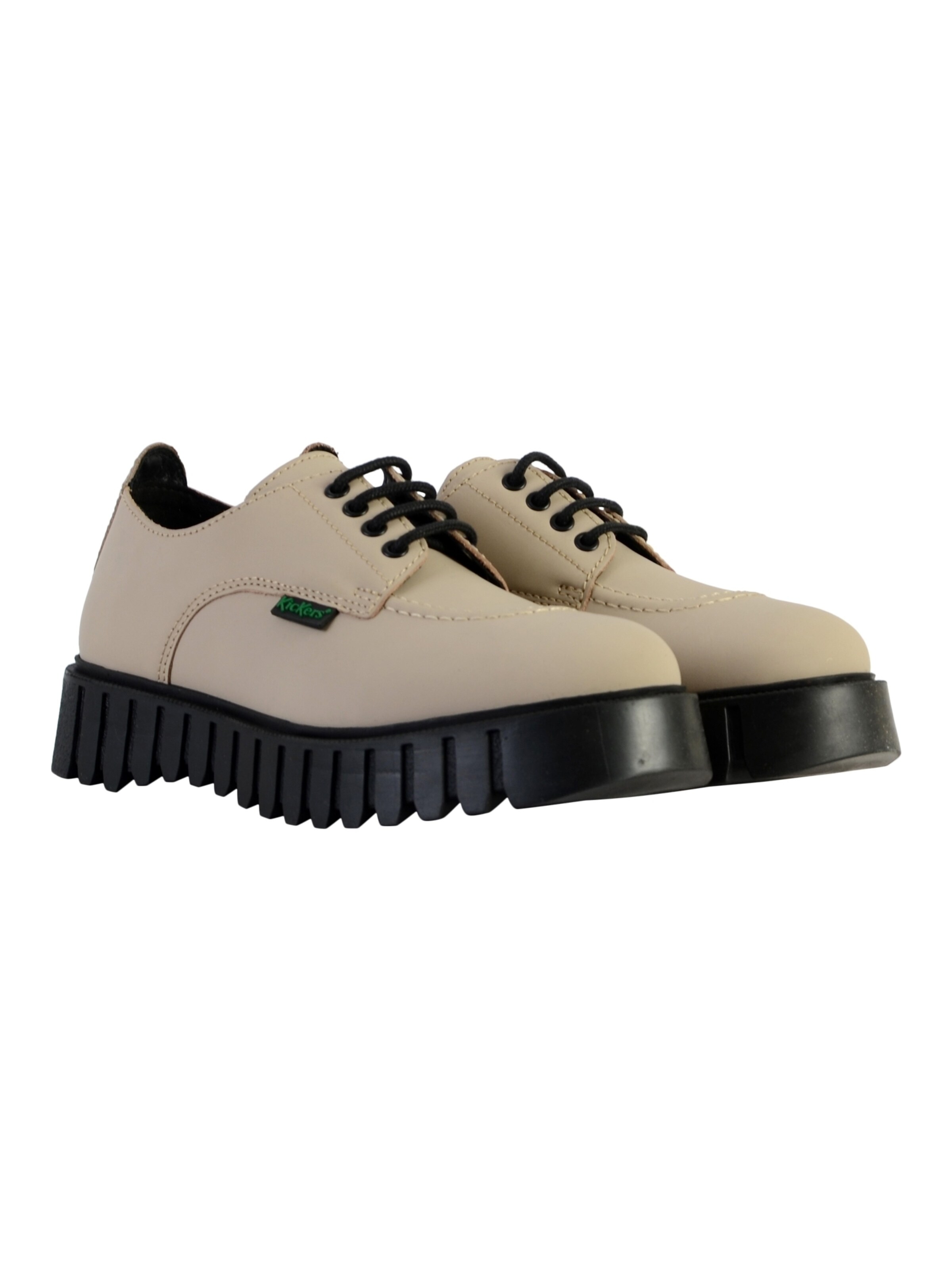 Scarpa stringata di Kickers in beige