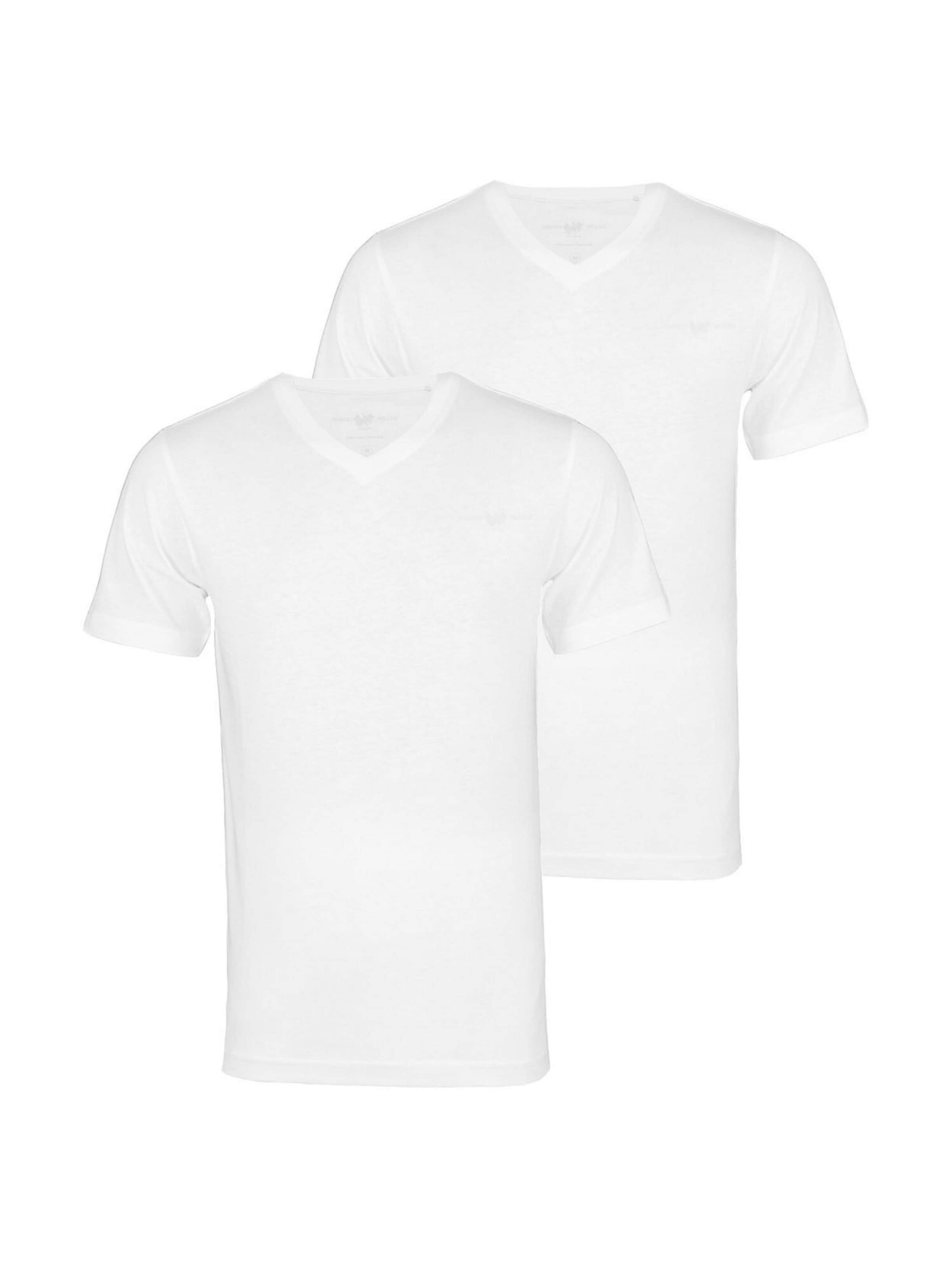 T-Shirt HARVEY MILLER en blanc : devant