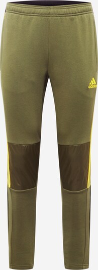 ADIDAS SPORTSWEAR Workout Pants 'Tiro' in yellow gold / Khaki, Item view
