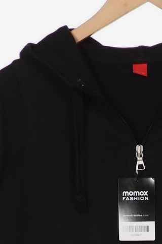 ESPRIT Sweatshirt & Zip-Up Hoodie in XXL in Black