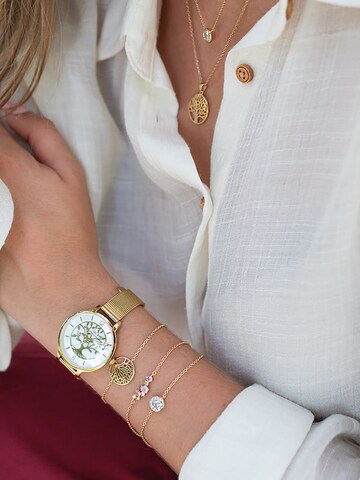 GO GirlOnly Analoguhr‌‌‌‌‌‌‌‌‌ in Gold: Vorderseite