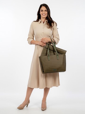 Shopper 'Jody' di TAMARIS in verde: frontale