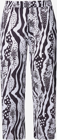 Ulla Popken Hose in schwarz / weiß, Produktansicht