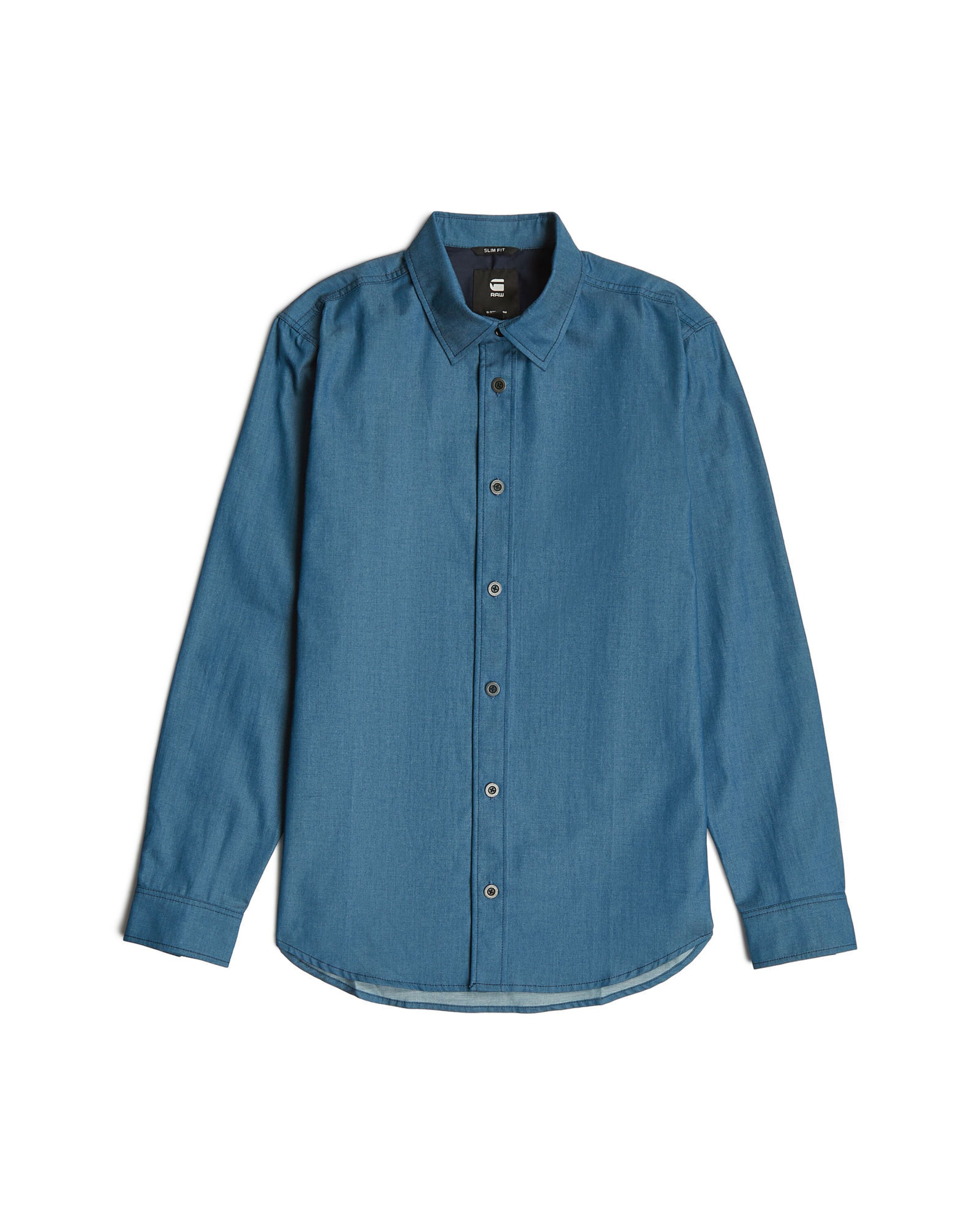 G-STAR Shirt in Blauw: voorkant