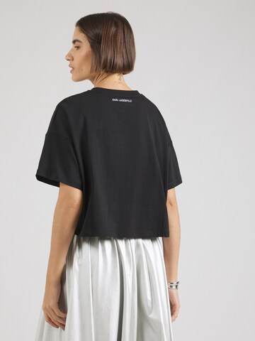 Tricou de la Karl Lagerfeld pe negru