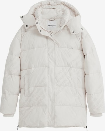 Desigual Зимняя куртка в Белый: спереди