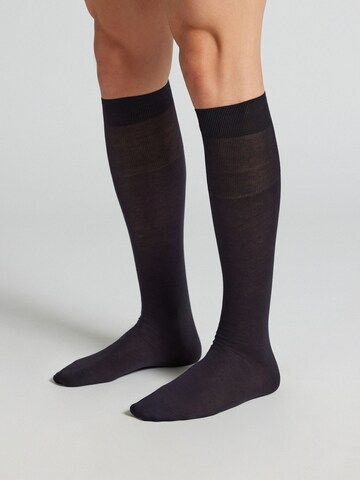 IUMAN Intimissimi Socken in Blau: Vorderseite