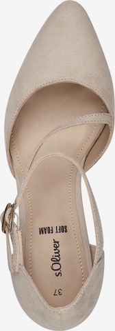 s.Oliver Slingback pumps i beige