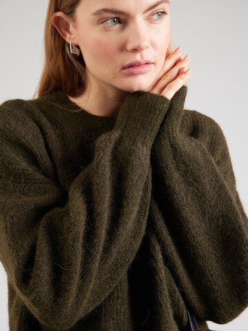 MSCH COPENHAGEN Sweater 'Gustel Hope' in Green
