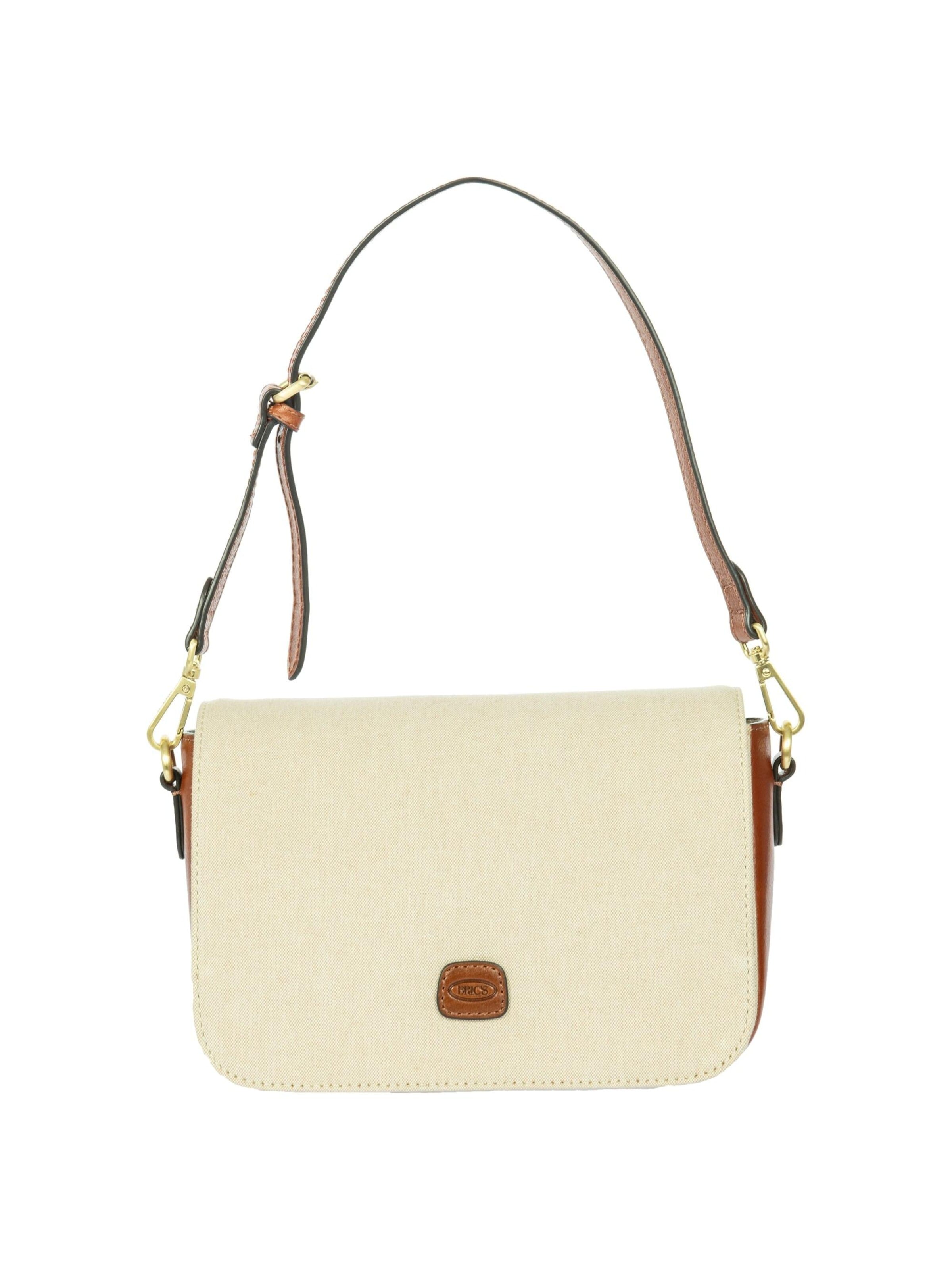 Bric's Umhängetasche 'Volterra Trama'‌‌‌‌ in Beige: Vorderseite