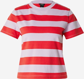 Lindex T-shirt 'Katarina' i röd: framsida