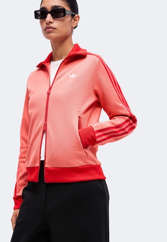 ADIDAS ORIGINALS - Casaco em moletão 'CLASSIC' em rosa