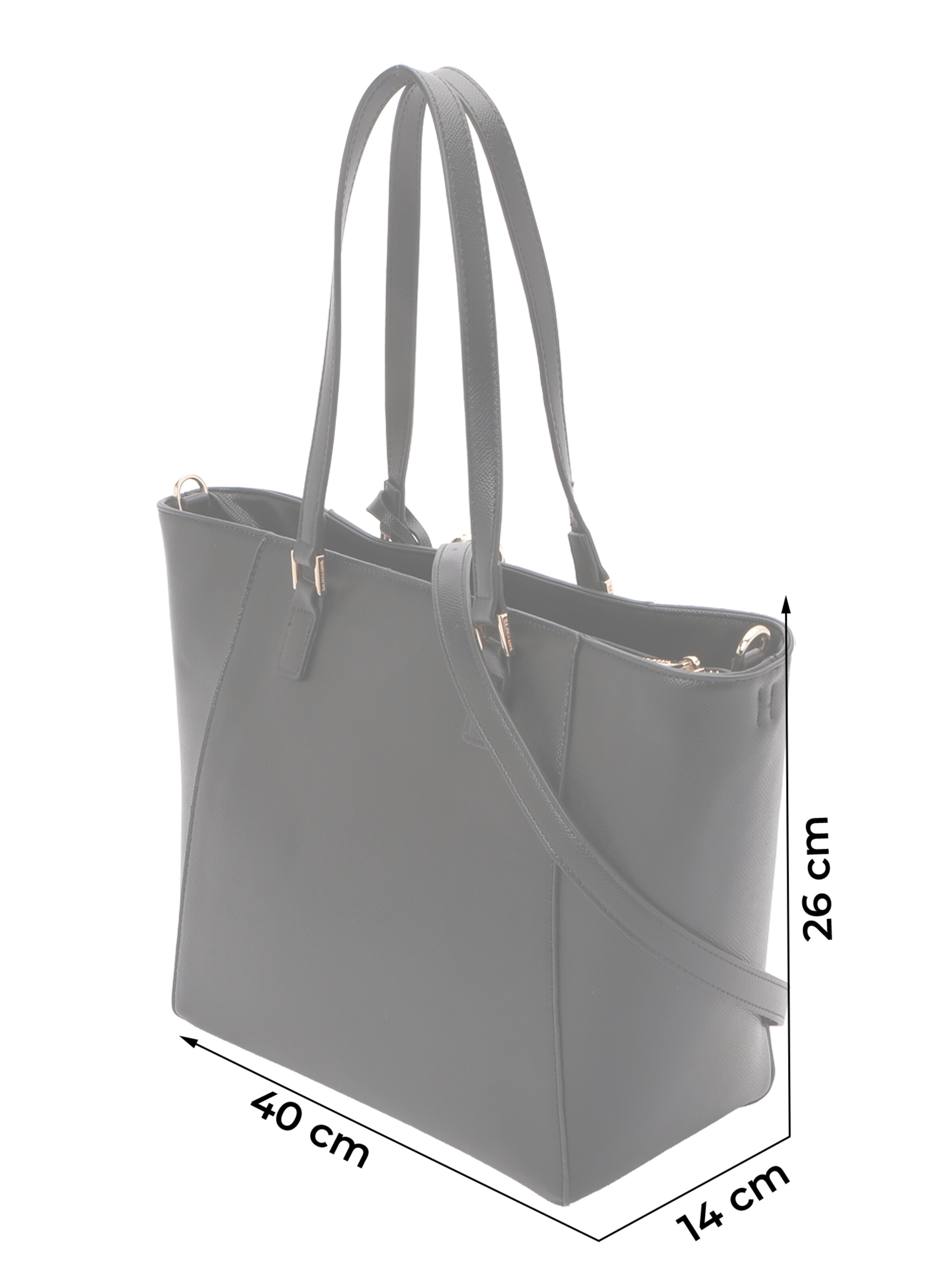 U.S. POLO ASSN. Nákupní taška 'Jones' – černá