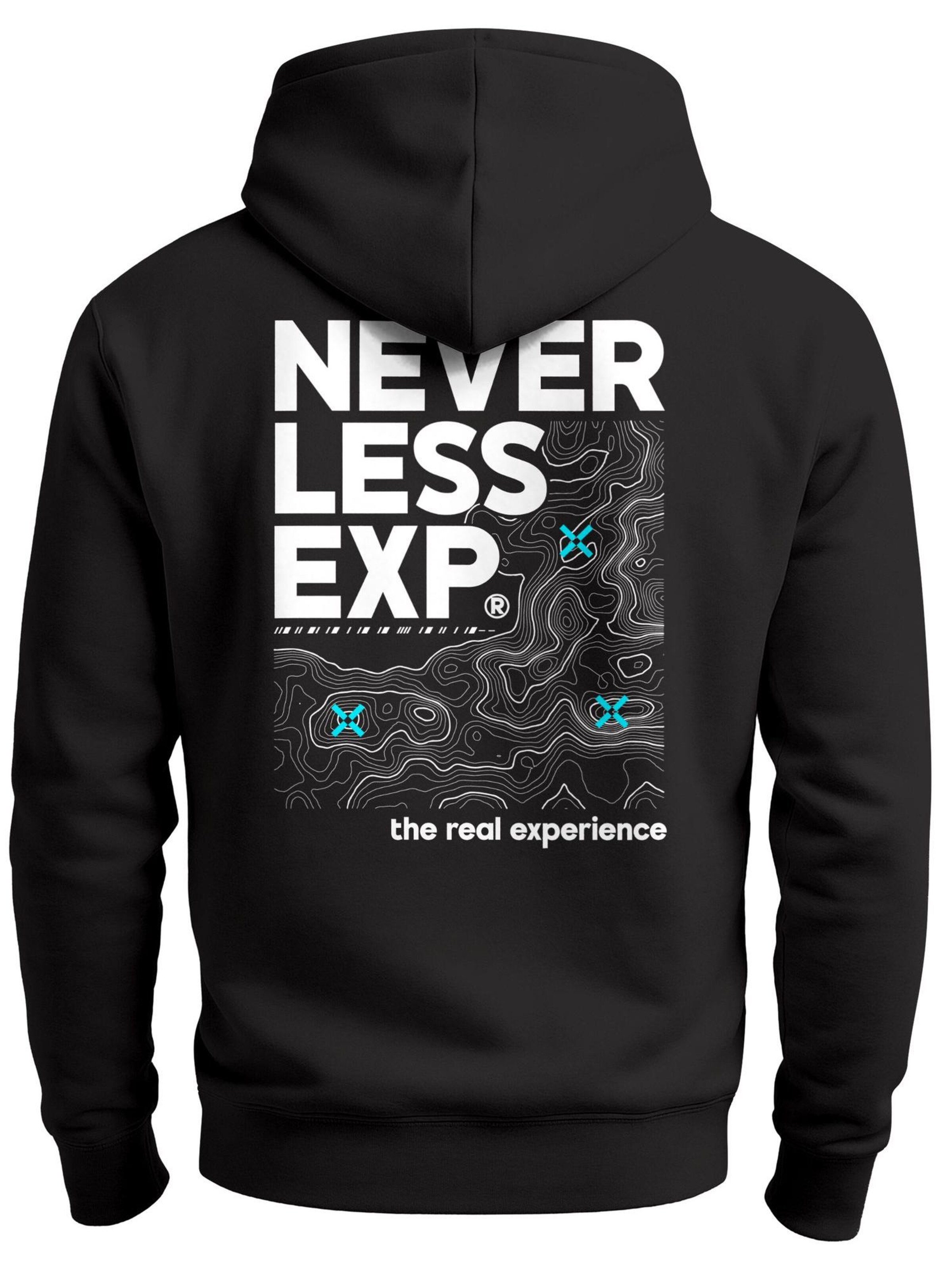 Neverless Sweatshirt 'Expedition' in Black: front