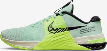 NIKE Athletic Shoes 'Metcon 8' in Green: front