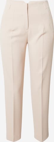 MORE & MORE Slimfit Hose in Beige: predná strana