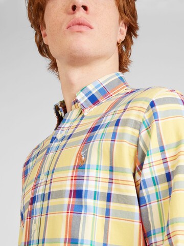 Slim fit Camicia di Polo Ralph Lauren in giallo