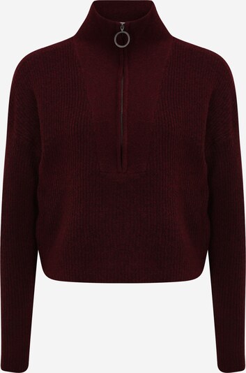 Noisy May Petite Sweater 'NEWALICE' in Bordeaux, Item view