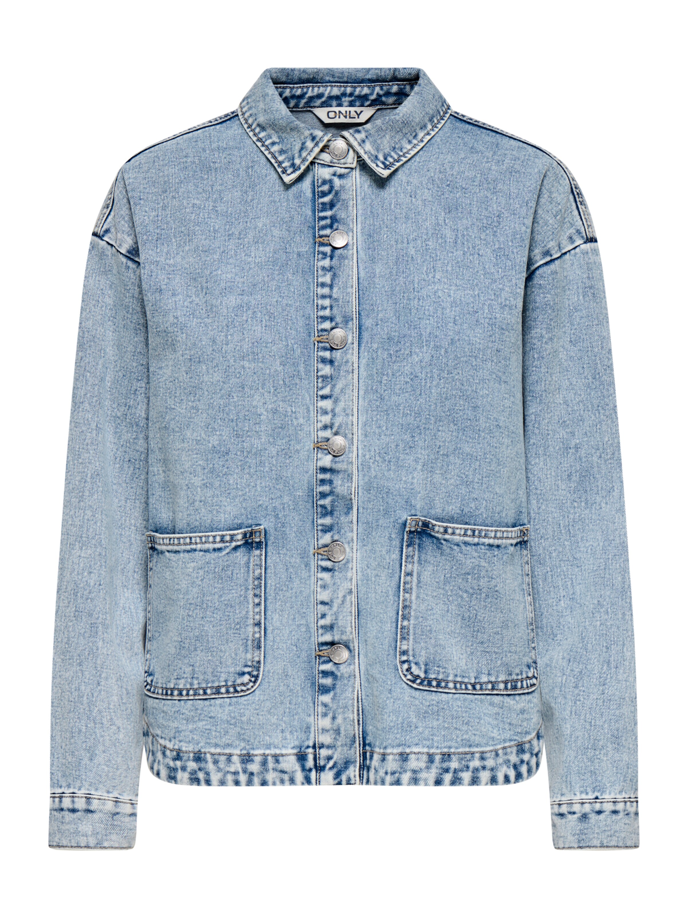 Geacă de primăvară-toamnă de la ONLY pe albastru: față