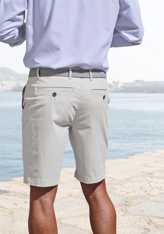 JOHN DEVIN Regular Chino Pants in Grey