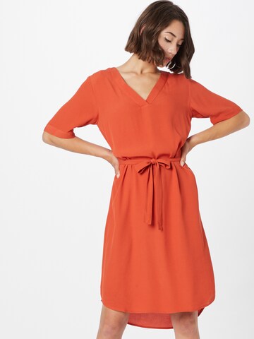 Soft Rebels Dress 'Quinn' in Orange: front