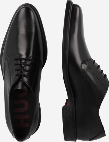 HUGO Red - Sapato com atacadores 'Kerr' em preto
