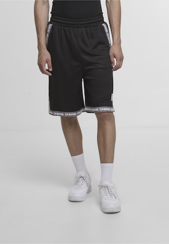 Dangerous DNGRS - Regular Calças 'Dunkin' em preto: frente